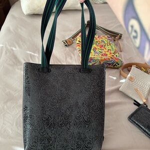 Consuela Everyday Steely Tote Bag and wallet